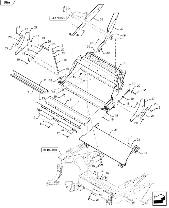 48187085 - пластина износа